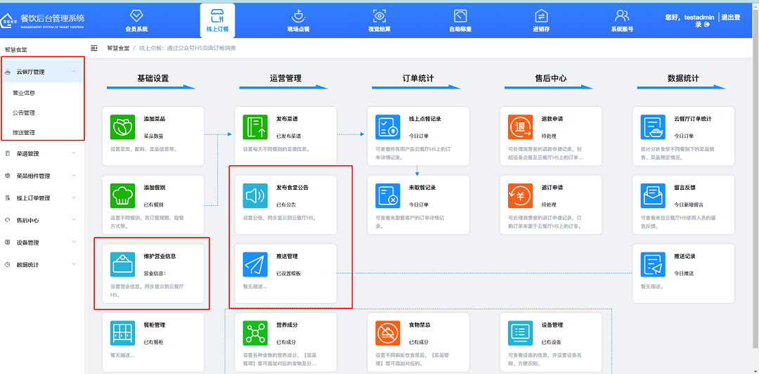 云餐廳管理